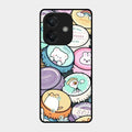 Bunny Buddies Glass Case Cover For Oppo A3X 5G