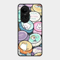Bunny Buddies Glass Case Cover For Oppo Reno 10 5G