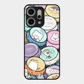 Bunny Buddies Glass Case Cover For Oppo Reno 14 Pro 5G