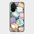 Bunny Buddies Glass Case Cover For Poco F7 5G