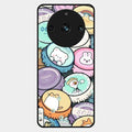 Bunny Buddies Glass Case Cover For Realme 11 Pro Plus 5G