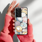 Floral Night Glass Case Cover For Realme/Narzo - ShopOnCliQ