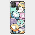 Bunny Buddies Glass Case Cover For Realme C21Y