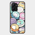 Bunny Buddies Glass Case Cover For Realme C33 2023