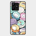 Bunny Buddies Glass Case Cover For Realme C53