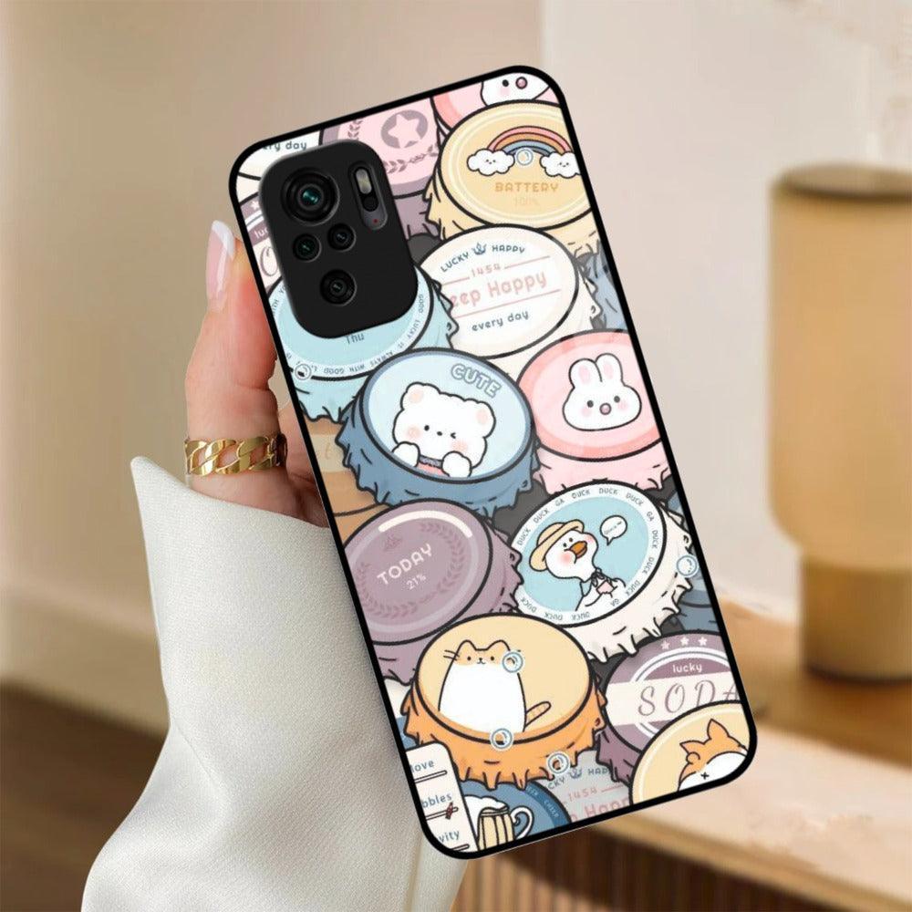 Bunny Buddies Glass Case Cover For Redmi/Xiaomi - ShopOnCliQ