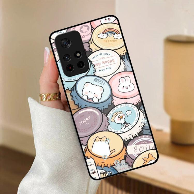 Bunny Buddies Glass Case Cover For Poco