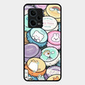 Bunny Buddies Glass Case Cover For Redmi Note 12 Pro Plus 5G