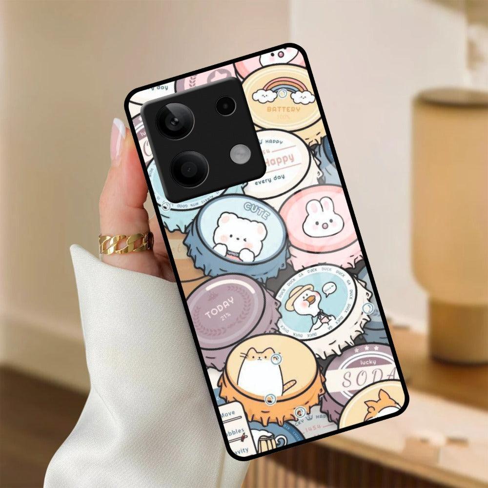 Bunny Buddies Glass Case Cover For Redmi/Xiaomi - ShopOnCliQ