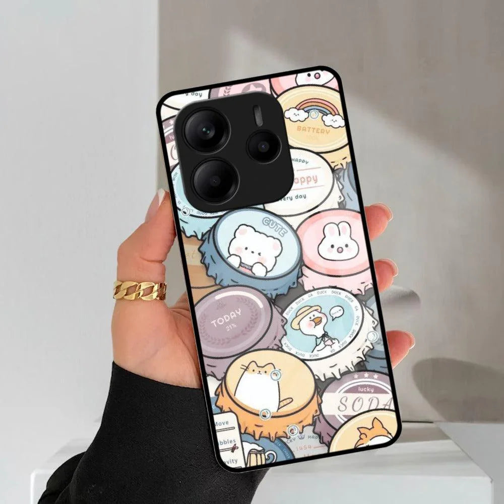 Bunny Buddies Glass Case Cover For Redmi/Xiaomi - ShopOnCliQ