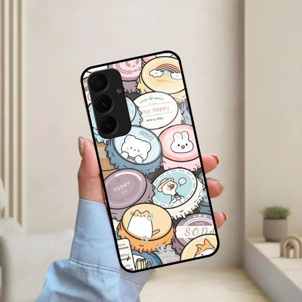Bunny Buddies Glass Case Cover for Samsung - ShopOnCliQ