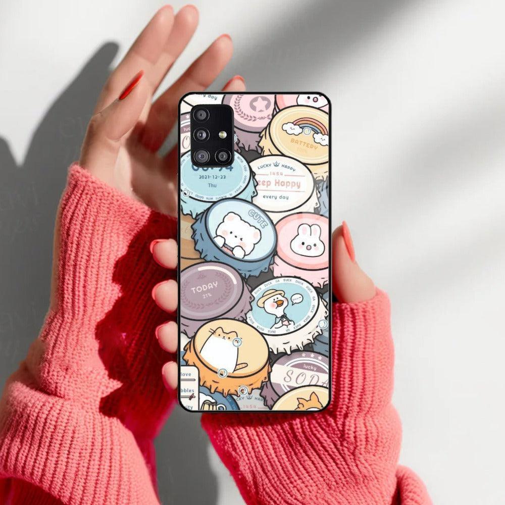 Bunny Buddies Glass Case Cover for Samsung - ShopOnCliQ