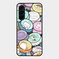 Bunny Buddies Glass Case Cover For Samsung Galaxy A36 5G