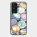 Bunny Buddies Glass Case Cover For Samsung Galaxy A54 5G
