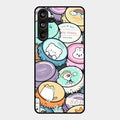 Bunny Buddies Glass Case Cover For Samsung Galaxy M55 5G