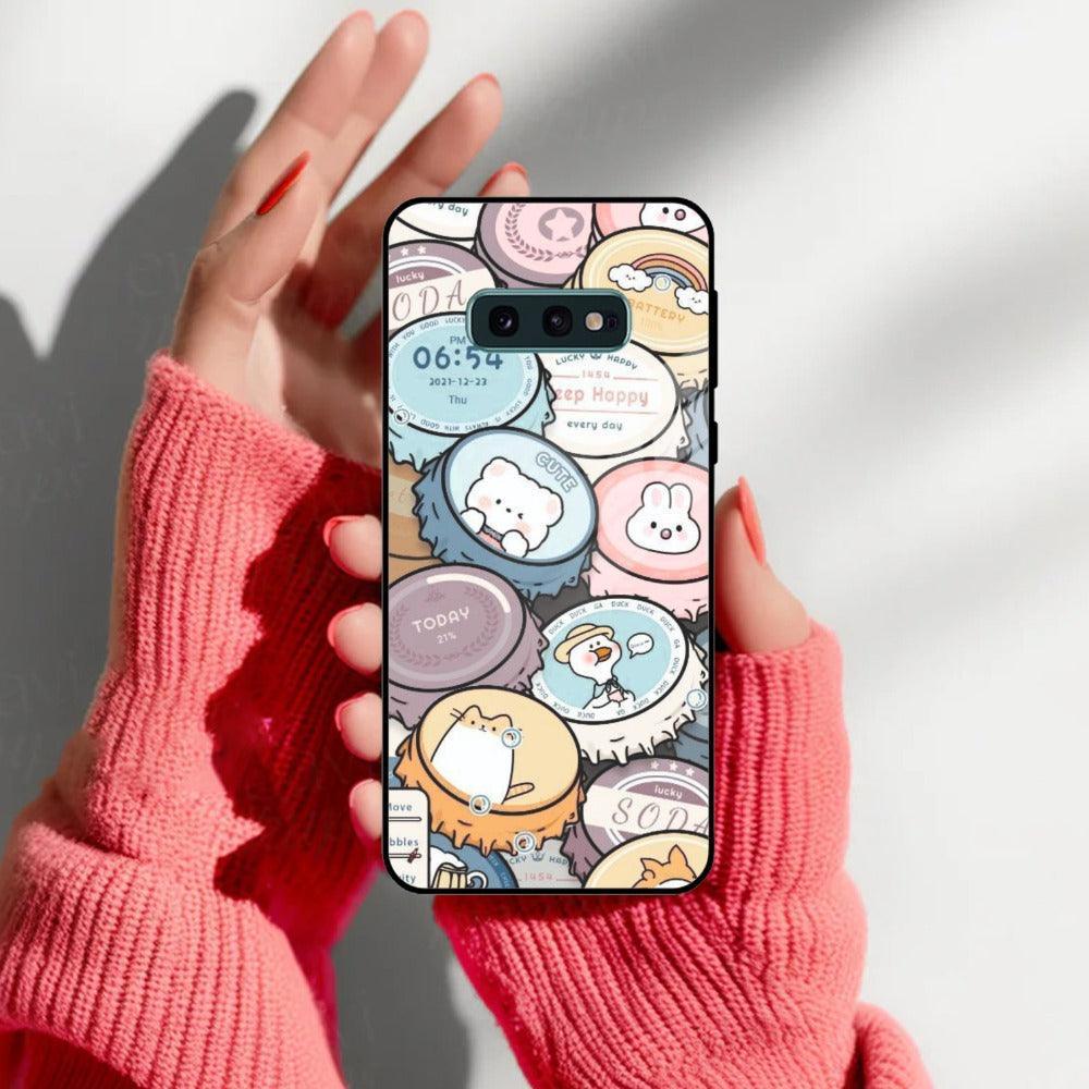 Bunny Buddies Glass Case Cover for Samsung - ShopOnCliQ