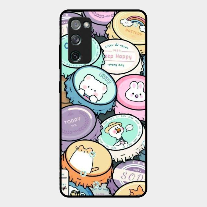 Bunny Buddies Glass Case Cover For Samsung Galaxy S20 Fe 5G