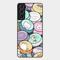 Bunny Buddies Glass Case Cover For Samsung Galaxy S21 Plus