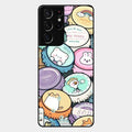Bunny Buddies Glass Case Cover For Samsung Galaxy S21 Ultra