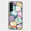 Bunny Buddies Glass Case Cover For Samsung Galaxy S23 5G