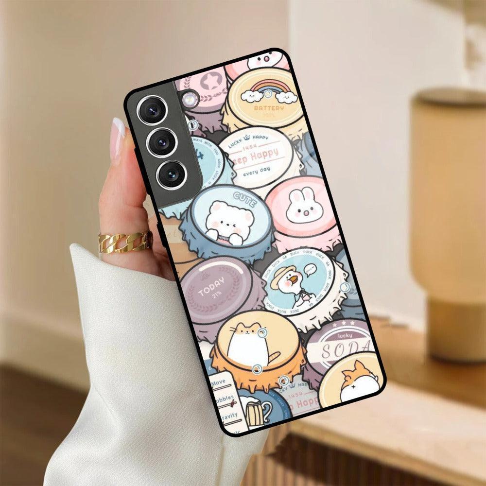 Bunny Buddies Glass Case Cover for Samsung - ShopOnCliQ