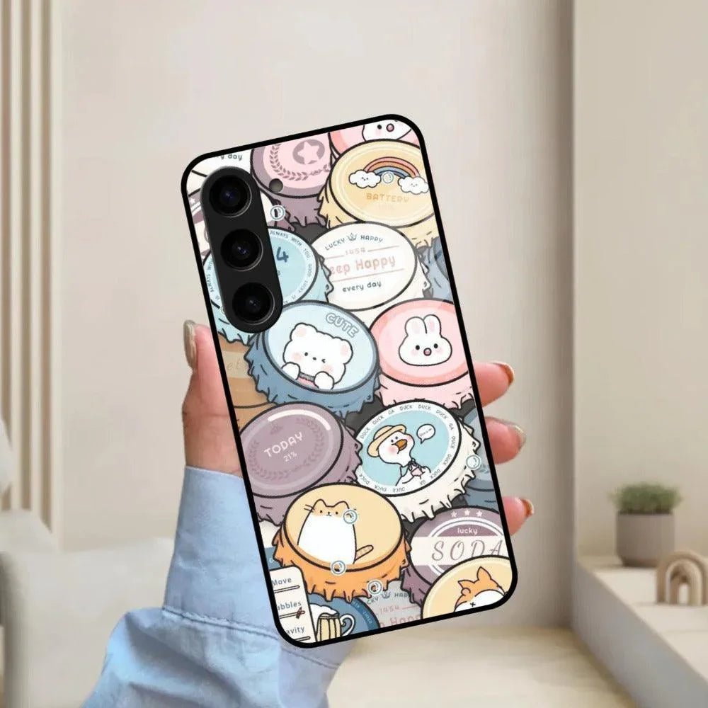 Bunny Buddies Glass Case Cover for Samsung - ShopOnCliQ