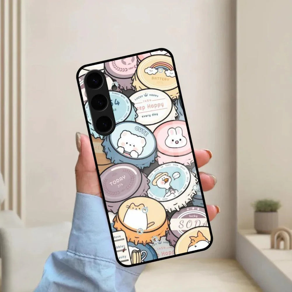 Bunny Buddies Glass Case Cover for Samsung - ShopOnCliQ