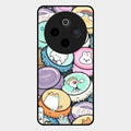 Bunny Buddies Glass Case Cover For Vivo T4 5G