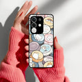 Bunny Buddies Glass Case Cover For Vivo - ShopOnCliQ