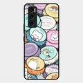 Bunny Buddies Glass Case Cover For Vivo V20 Se