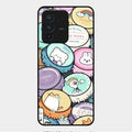 Bunny Buddies Glass Case Cover For Vivo V23 5G