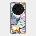 Bunny Buddies Glass Case Cover For Vivo X100 Pro 5G