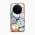 Bunny Buddies Glass Case Cover For Vivo X300 5G