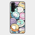Bunny Buddies Glass Case Cover For Vivo X50 5G