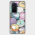 Bunny Buddies Glass Case Cover For Vivo X60 Pro Plus 5G