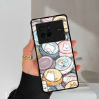 Bunny Buddies Glass Case Cover For iQOO - ShopOnCliQ