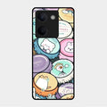Bunny Buddies Glass Case Cover For Vivo Y200 Pro 5G