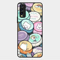 Bunny Buddies Glass Case Cover For Vivo Y20T