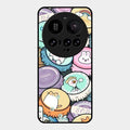 Bunny Buddies Glass Case Cover For Xiaomi 15 Ultra 5G