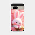Bunny Glossy Metal Case Cover For Google Pixel 8A 5G