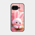 Bunny Glossy Metal Case Cover For Google Pixel 9A 5G