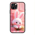 Bunny Glossy Metal Case Cover For iPhone 13