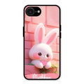 Bunny Glossy Metal Case Cover For iPhone 16e