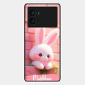 Bunny Glossy Metal Case Cover For Iqoo 9 Pro 5G