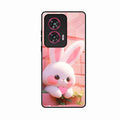 Bunny Glossy Metal Case Cover For Motorola G96 5G