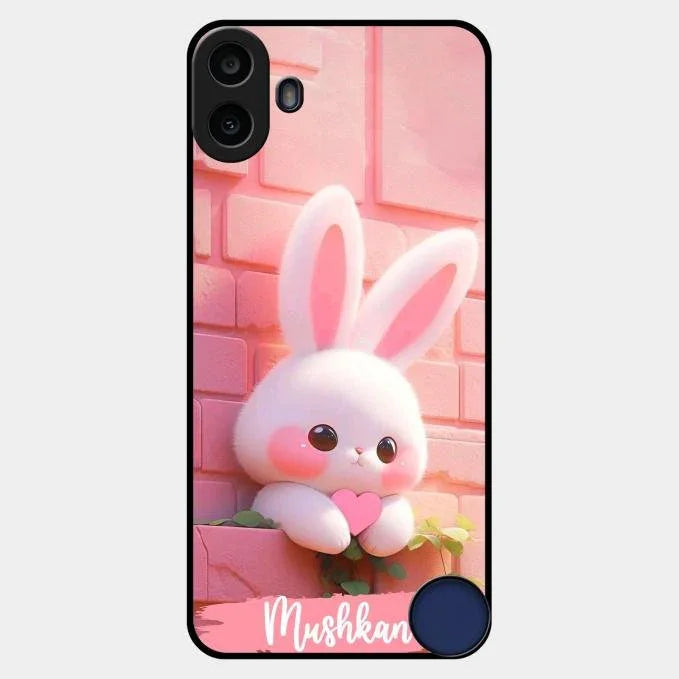 Bunny Glossy Metal Case Cover For Nothing Cmf Phone 1