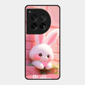 Bunny Glossy Metal Case Cover For Oneplus 12 5G