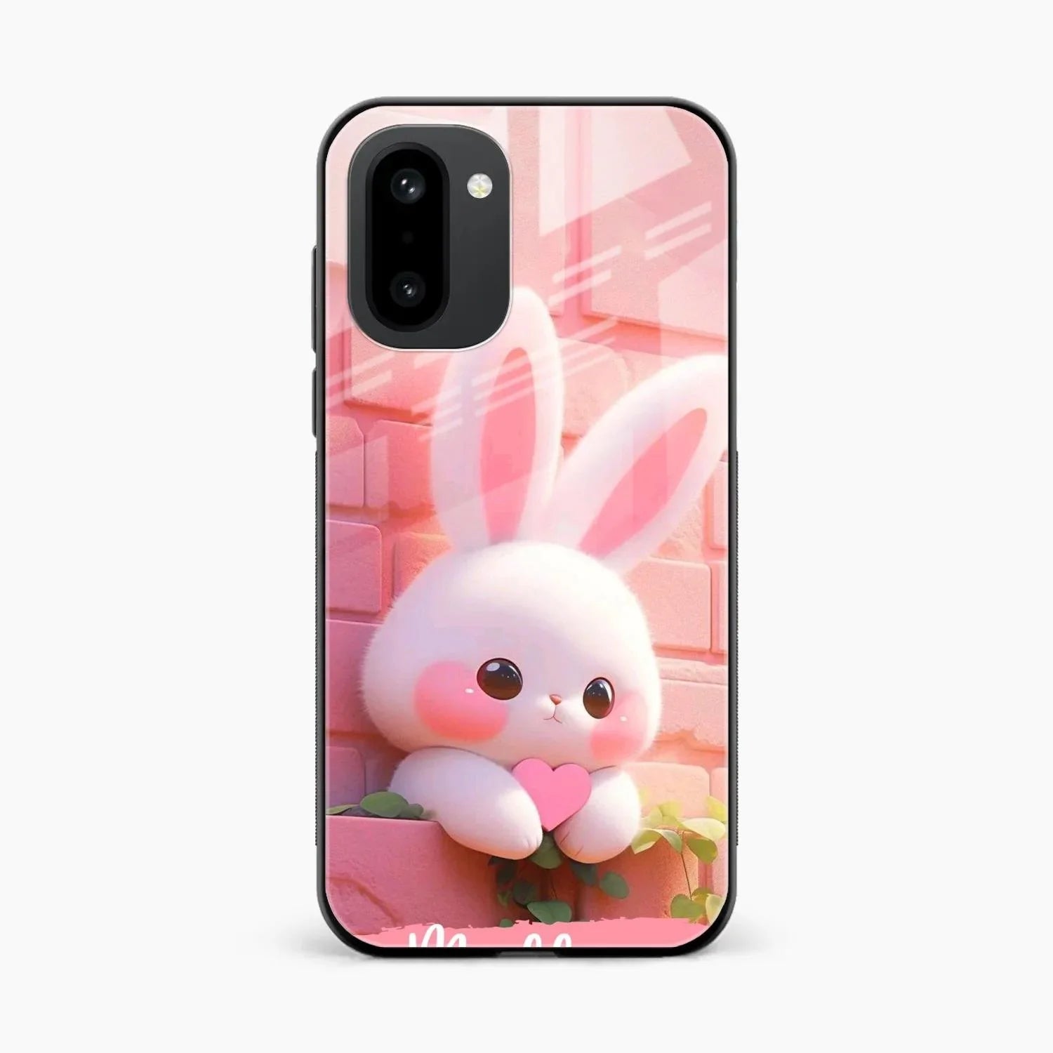 Bunny Glossy Metal Case Cover For OnePlus 15R 5G
