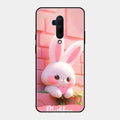 Bunny Glossy Metal Case Cover For Oneplus 7T Pro