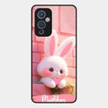 Bunny Glossy Metal Case Cover For Oneplus 9 5G